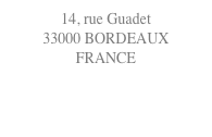 14, rue Guadet
33000 BORDEAUX
FRANCE
contact@frop.fr